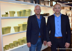 Gerard van Doesburg and Everard de Bruin of De Bruin Plantpot were at the fair with their new autumn colours.                            